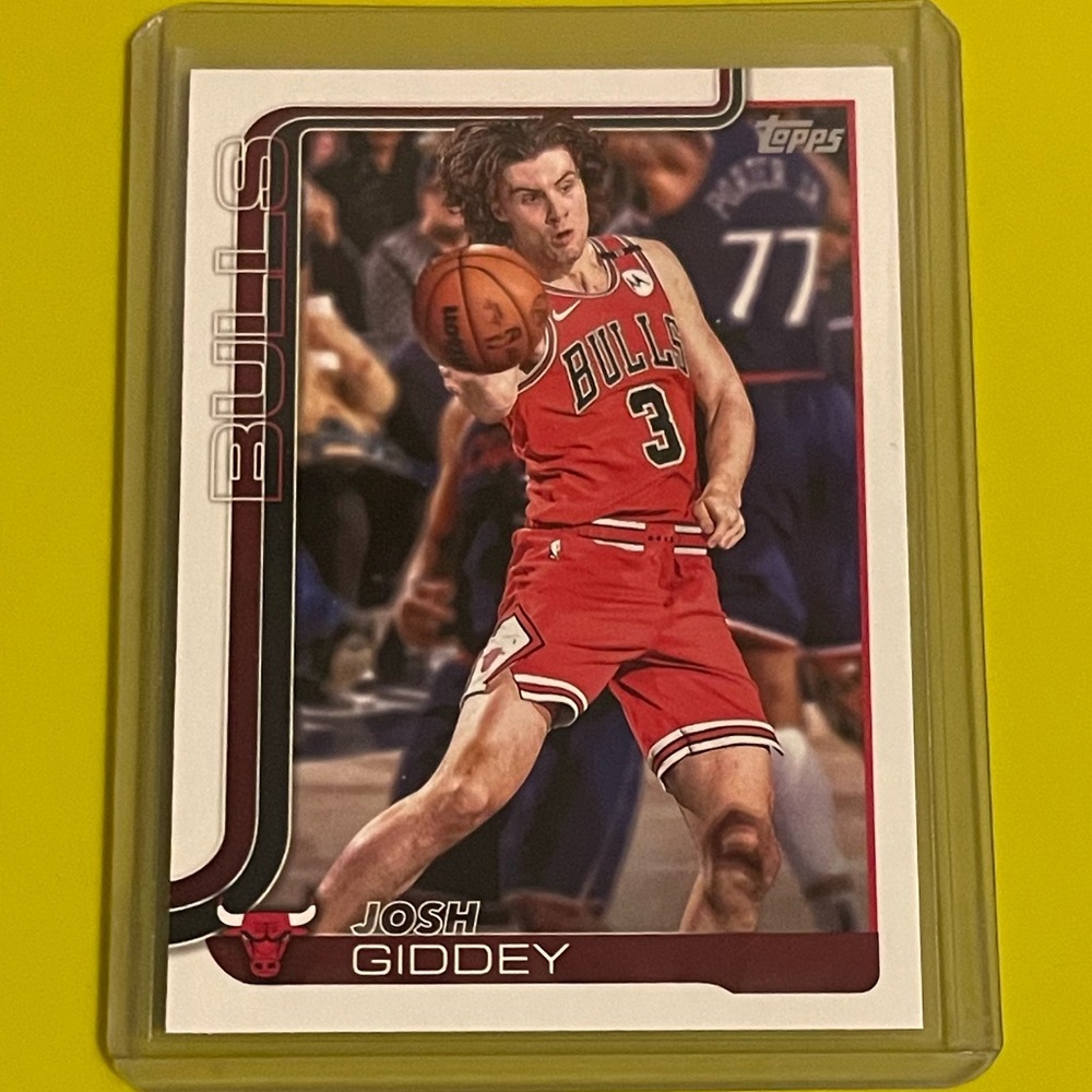 Josh Giddey #35 2025-26 Topps Basketball Trading Card